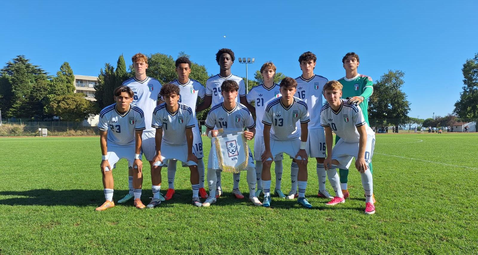 Azzurrini show all’Istria Youth Cup: 5-2 alla Corea del Sud. Pasqual: “È stato un buon test”
