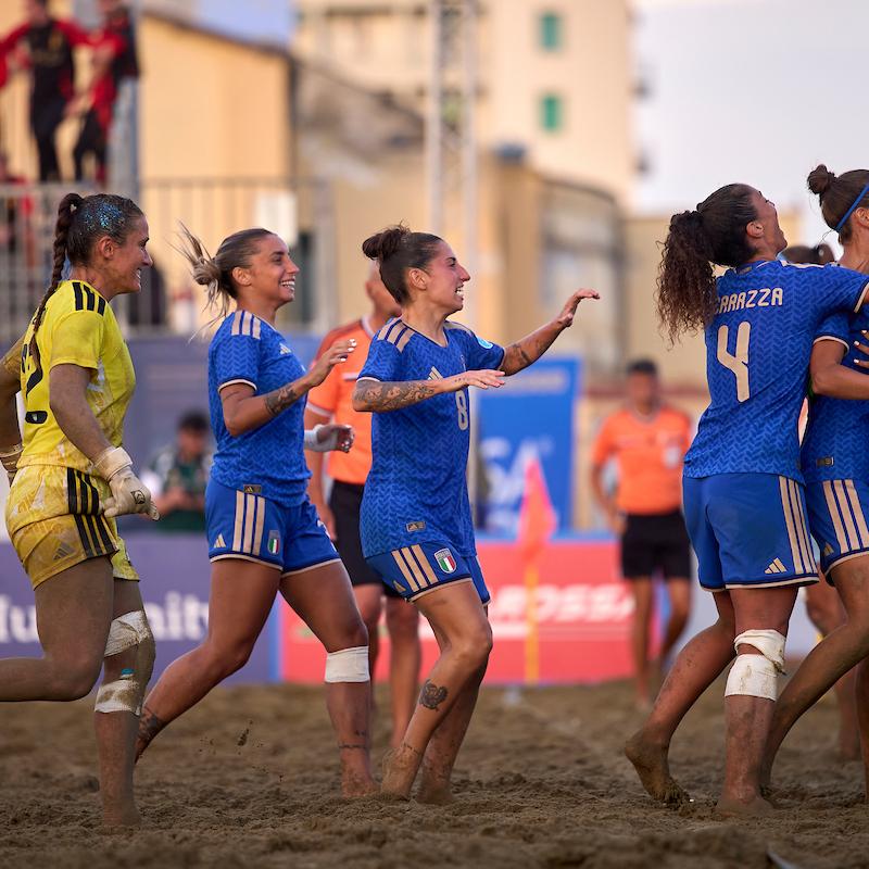Mundialito beach soccer: le Azzurre in Andalucia per il torneo con Spagna, Brasile e Ucraina