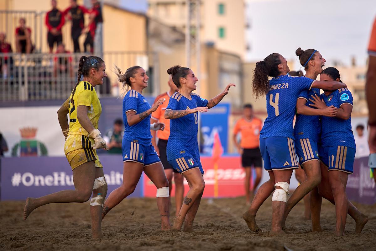 Mundialito beach soccer: le Azzurre in Andalucia per il torneo con Spagna, Brasile e Ucraina
