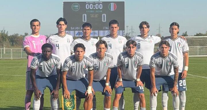 Azzurrini implacabili: 2-0 all’Arabia Saudita. Franceschini: “C’è grande unità di intenti”