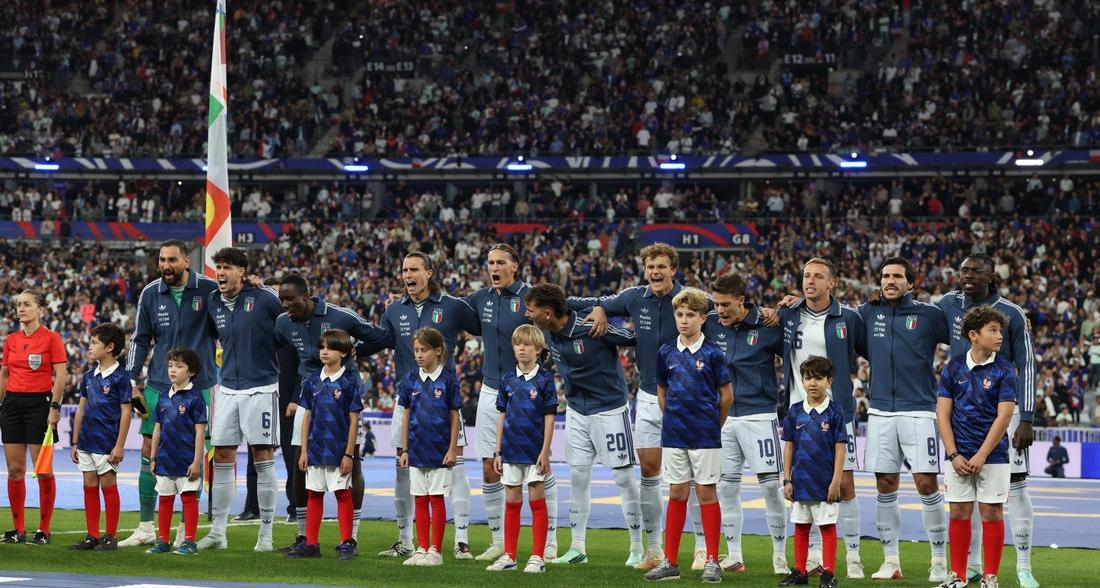 Azzurri viewing figures soar: almost eight million viewers and a 40.8% audience share for France match