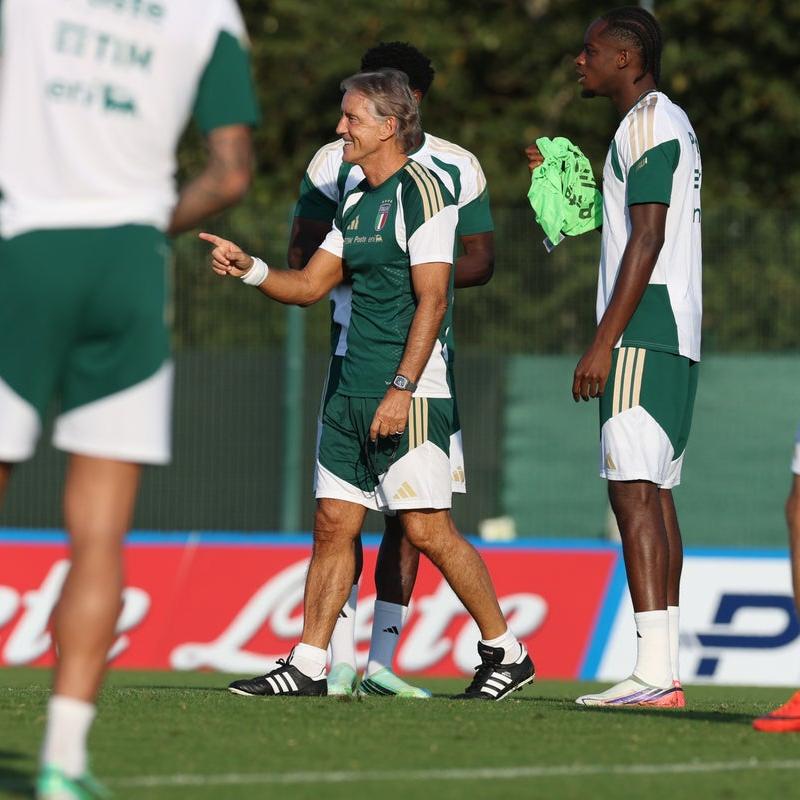 Senior national team: the Azzurri’s final training session at Casteldebole ahead of the match against Türkiye