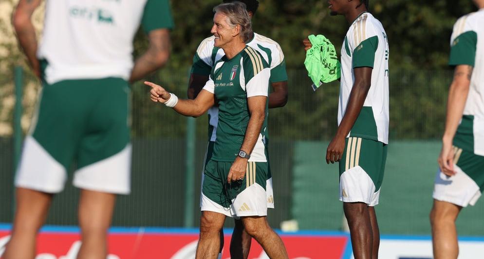 Senior national team: the Azzurri’s final training session at Casteldebole ahead of the match against Türkiye
