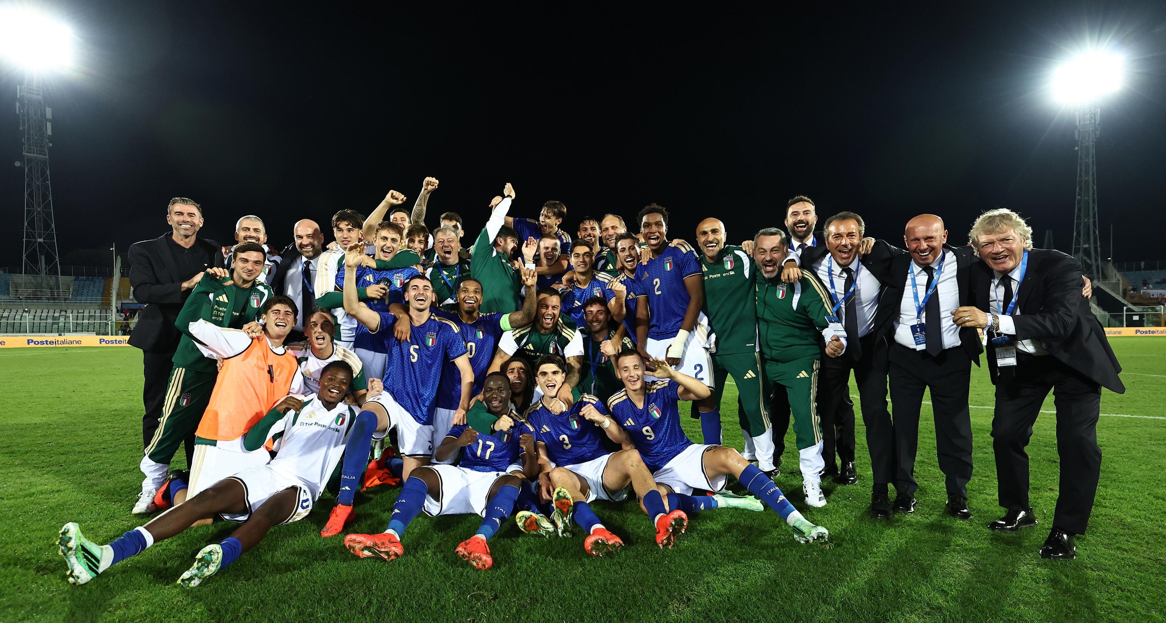 Nazionale Under 21 – Italia, 6 fantastica! Azzurrini irresistibili, a Pescara sorpasso sulla Polonia e qualificazione diretta alla fase finale dell’Europeo