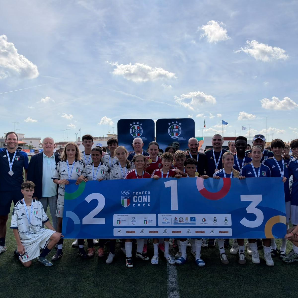 Trofeo CONI 2026, la Puglia tra le prime dieci nel calcio 3vs3