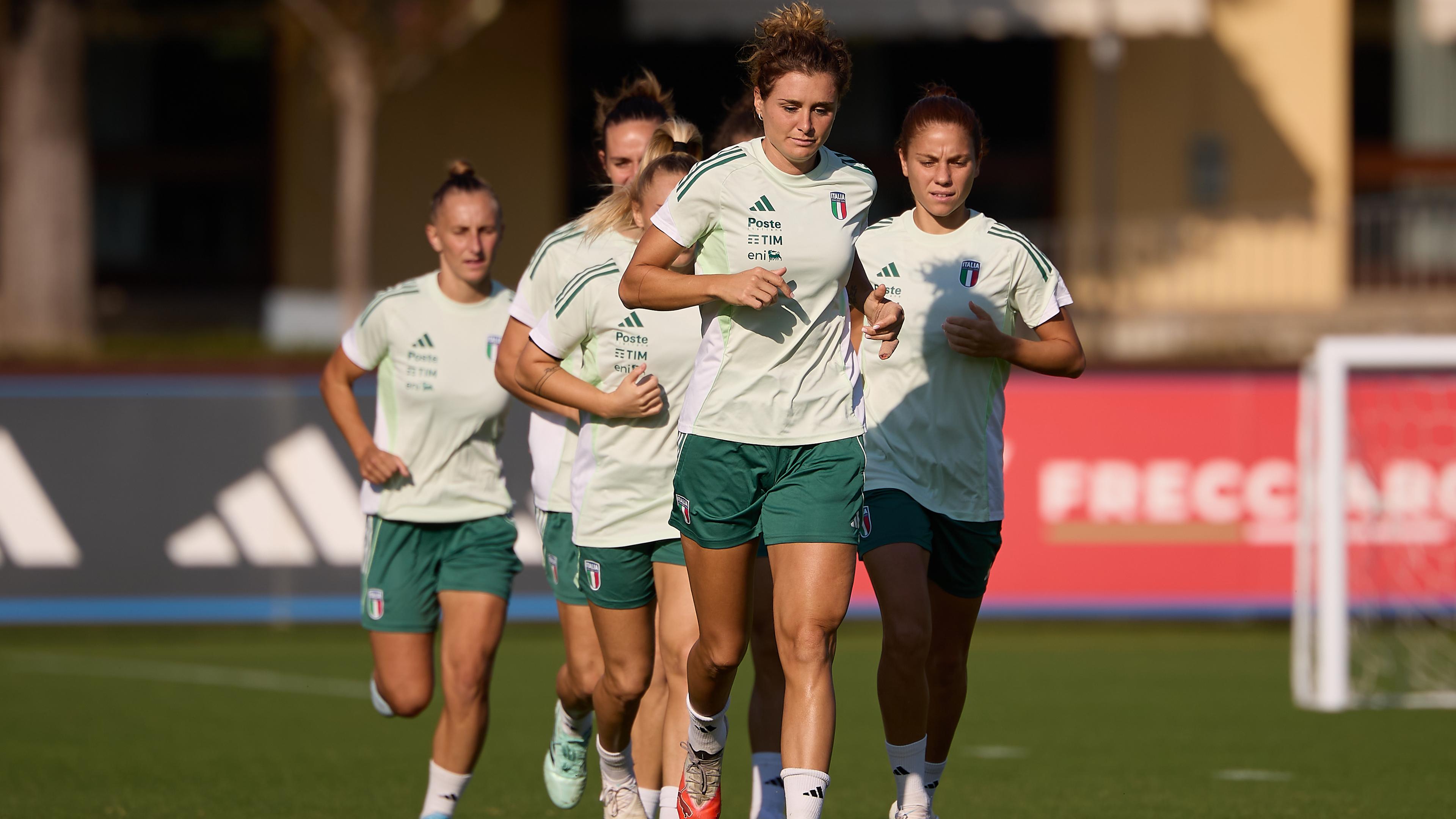 Play-off mondiali, si parte: per le Azzurre ultimo allenamento a Coverciano, nel pomeriggio la partenza per Tbilisi