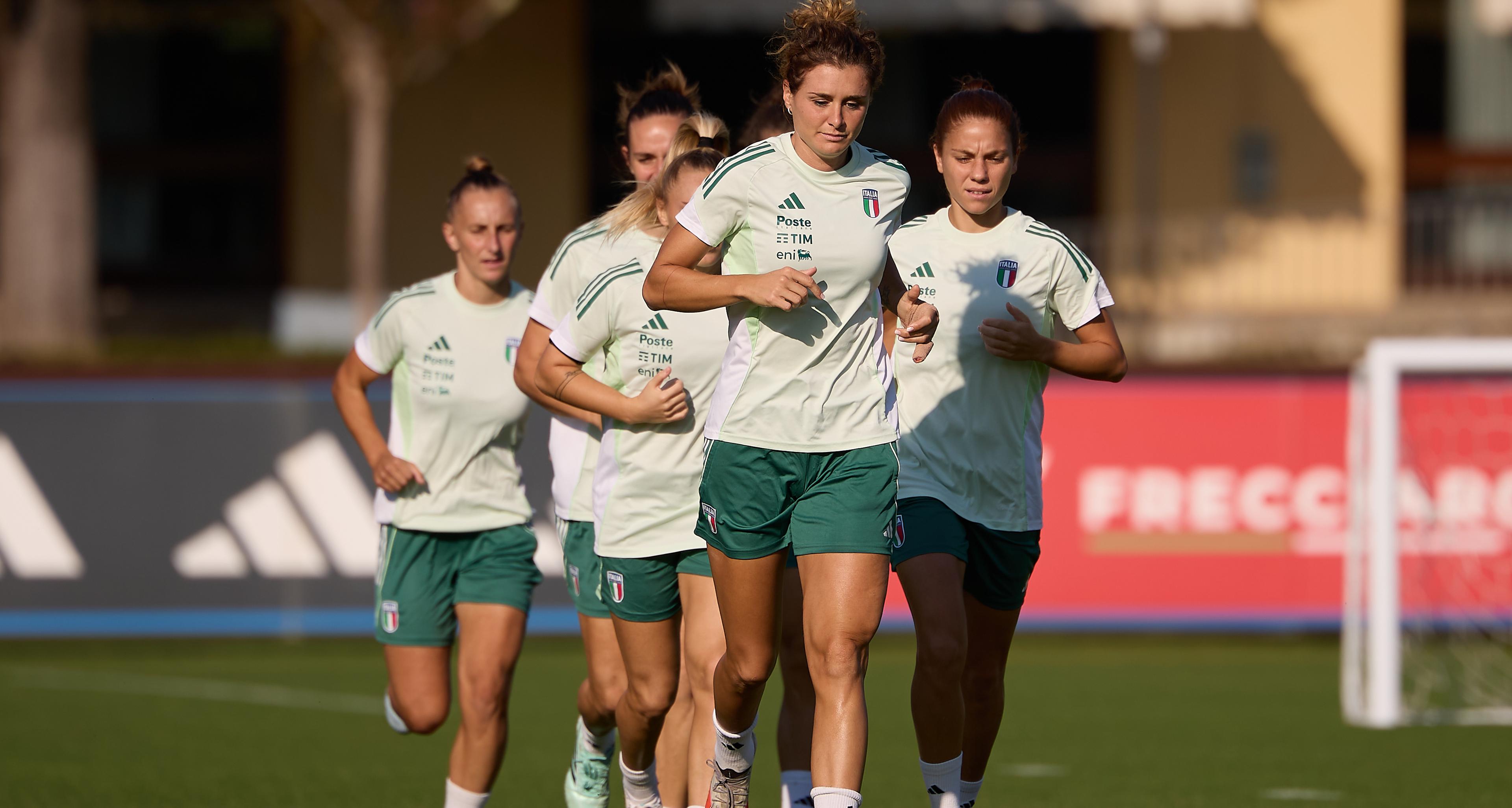 Play-off mondiali, si parte: per le Azzurre ultimo allenamento a Coverciano, nel pomeriggio la partenza per Tbilisi