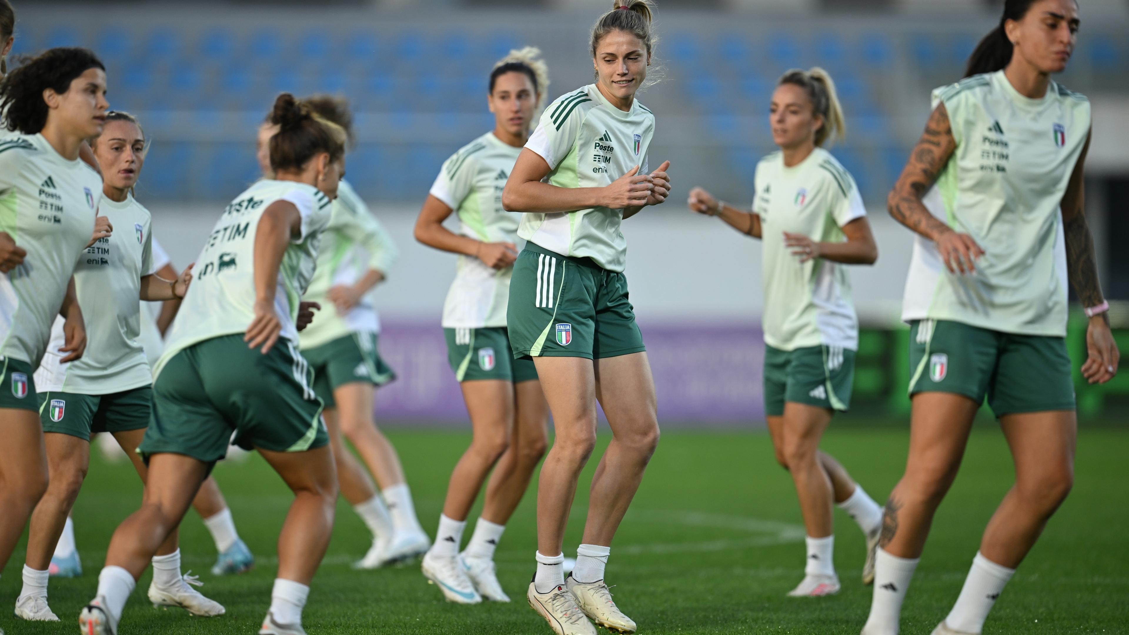 Nazionale Femminile: la rifinitura al 'David Petriashvili' di Tbilisi