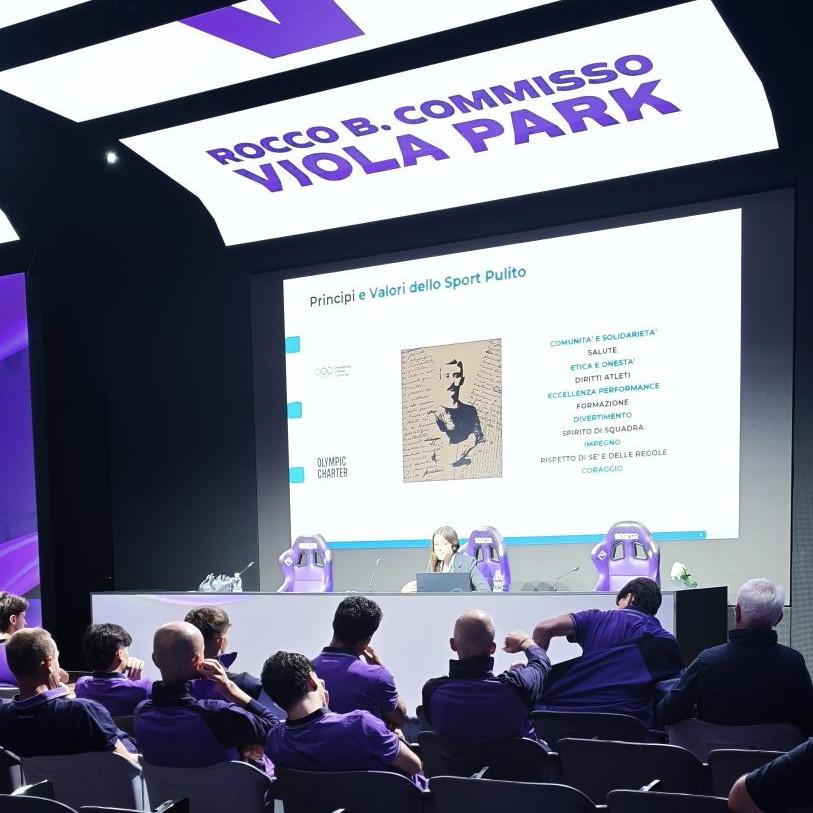 Prevenzione: tappa formativa a Tirrenia e Firenze per il Progetto UEFA Anti-Doping