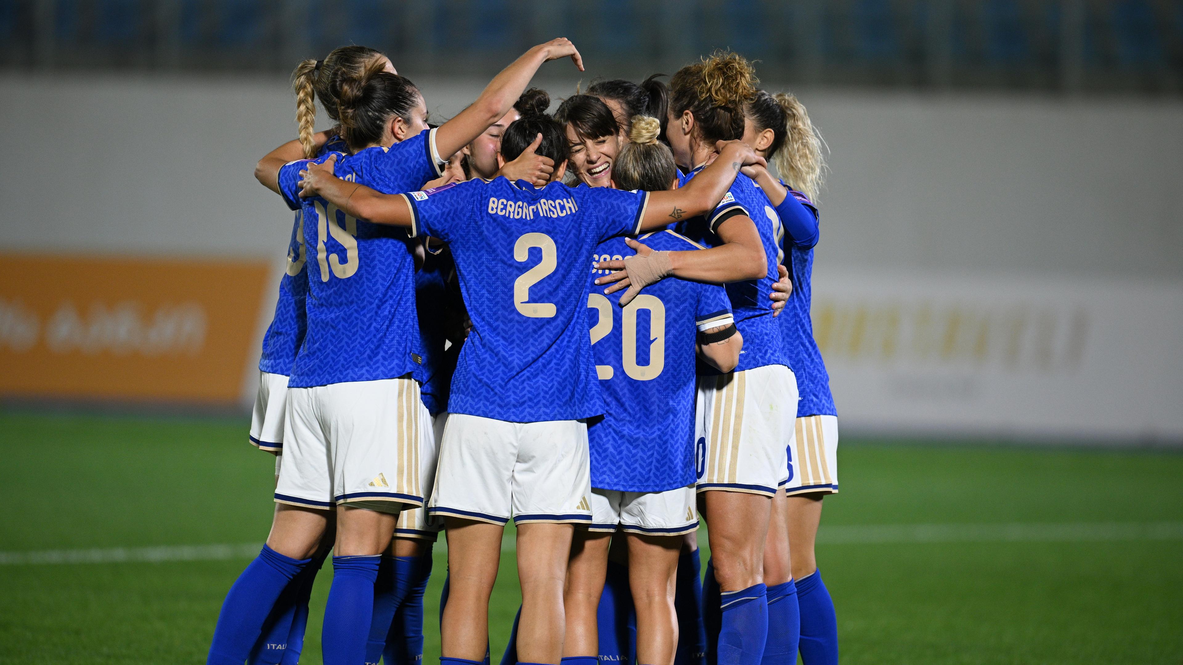 World Cup play-offs: Italy win 2-0 in Tbilisi. Piemonte and Polli break down Belarus resistance. Soncin: “The win we wanted”