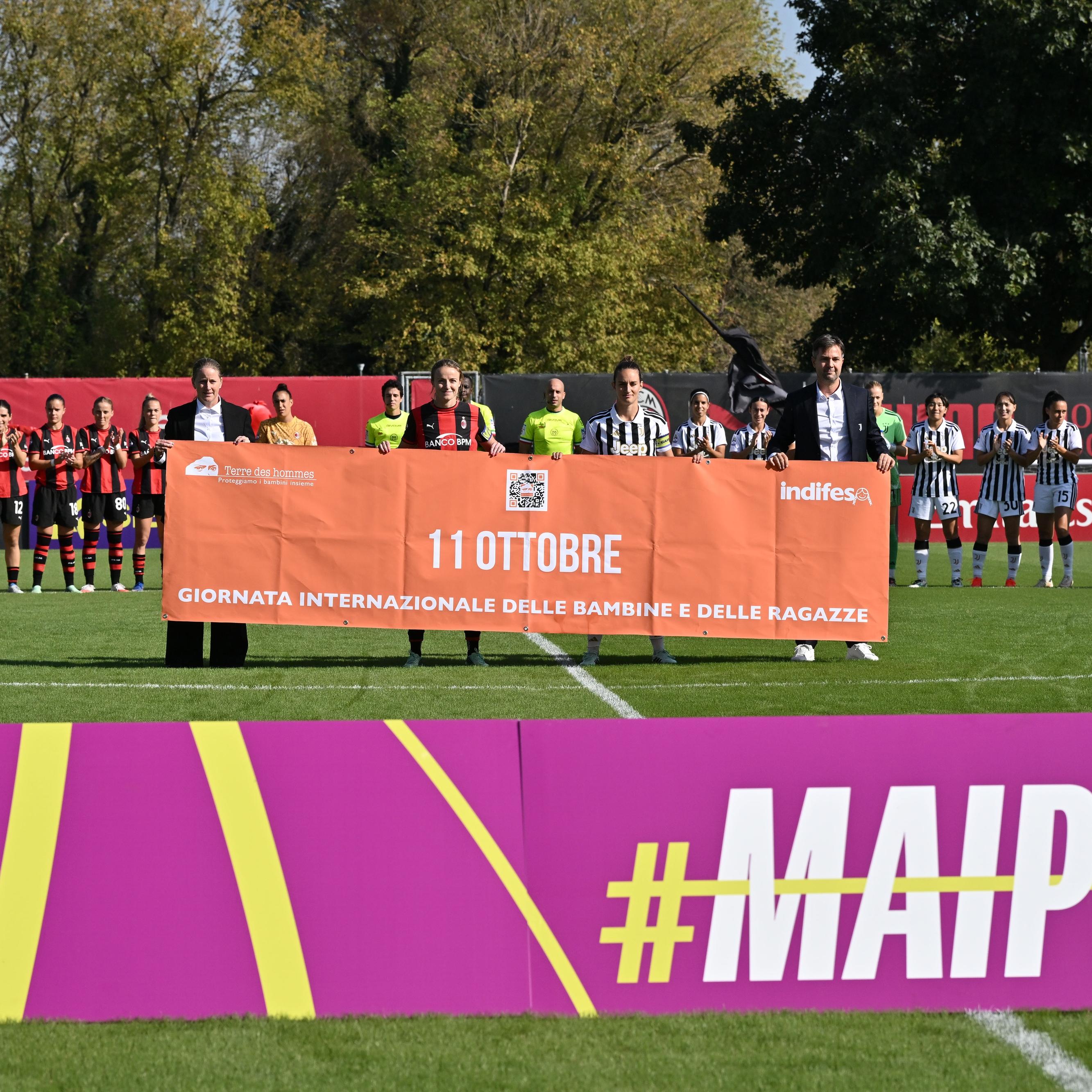 Serie A Women in campo per Terre des Hommes
