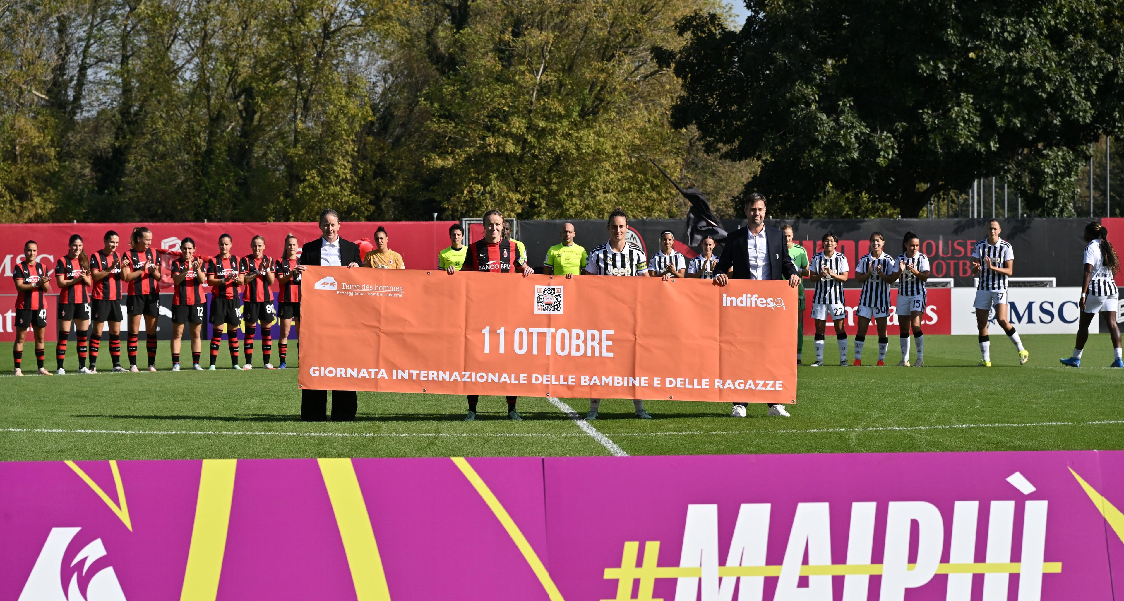 Serie A Women in campo per Terre des Hommes