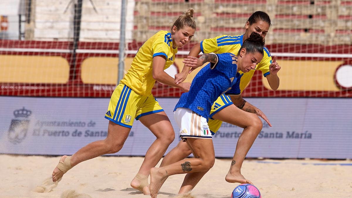 Mundialito, le Azzurre pagano le fatiche con Brasile e Spagna e chiudono con un ko con l’Ucraina