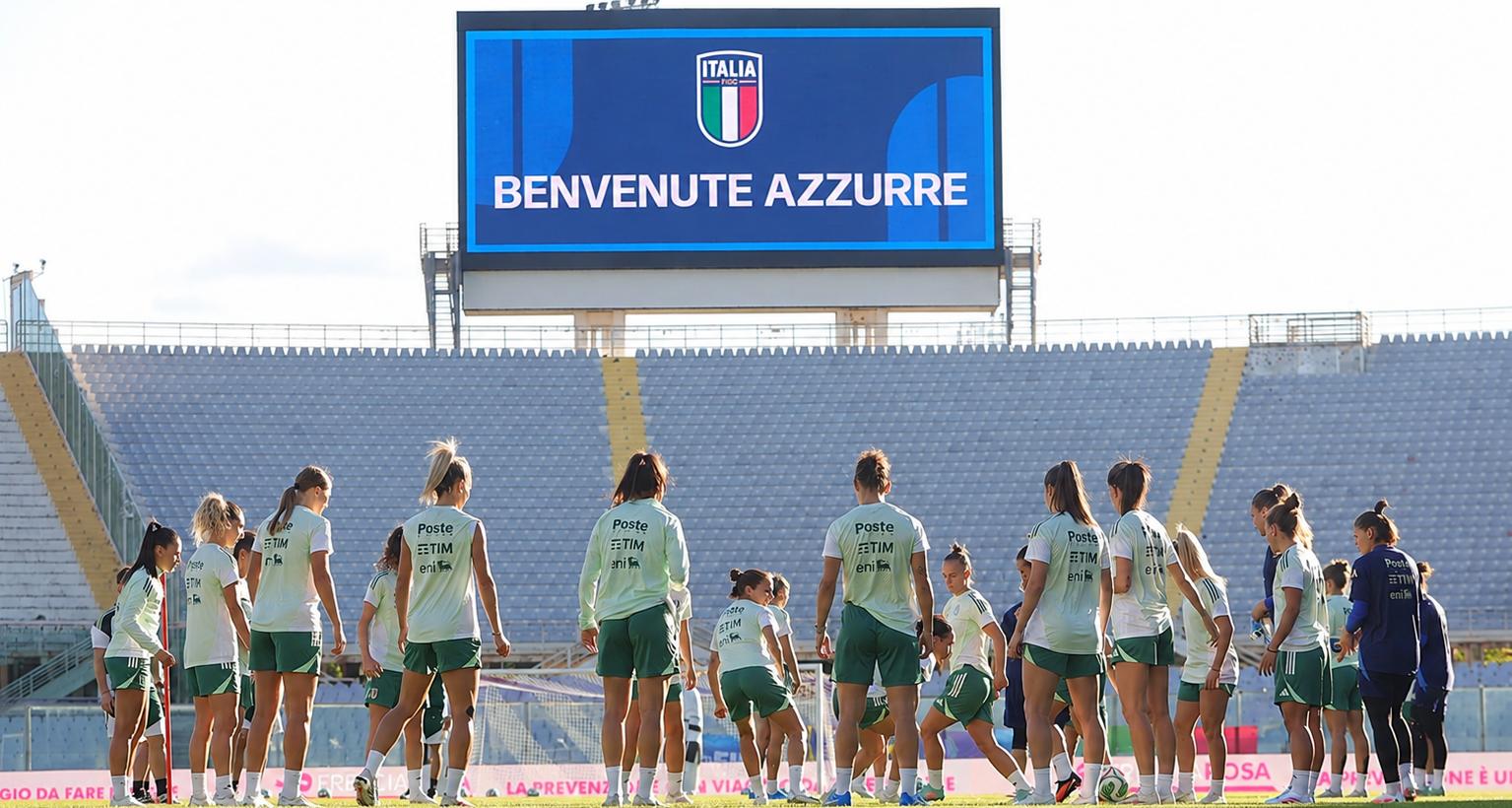 A Firenze arriva la Bielorussia, il cammino delle Azzurre verso il Mondiale passa dal ‘Franchi’. Soncin: “In campo con fiducia e carica”