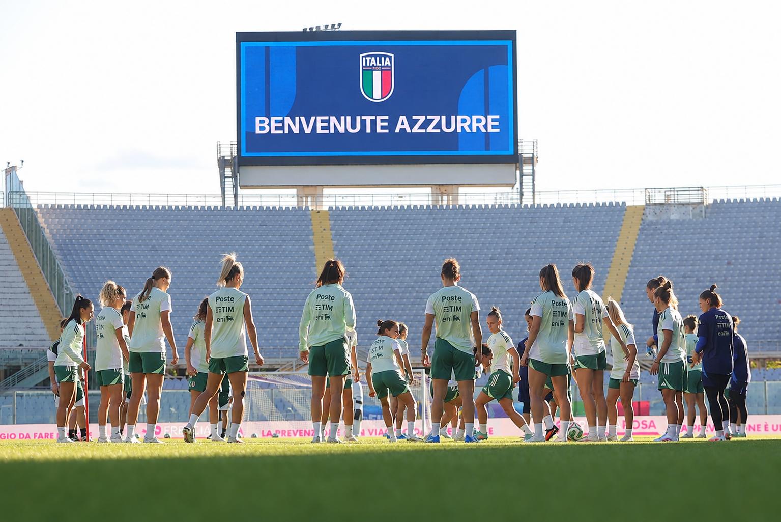 A Firenze arriva la Bielorussia, il cammino delle Azzurre verso il Mondiale passa dal ‘Franchi’. Soncin: “In campo con fiducia e carica”