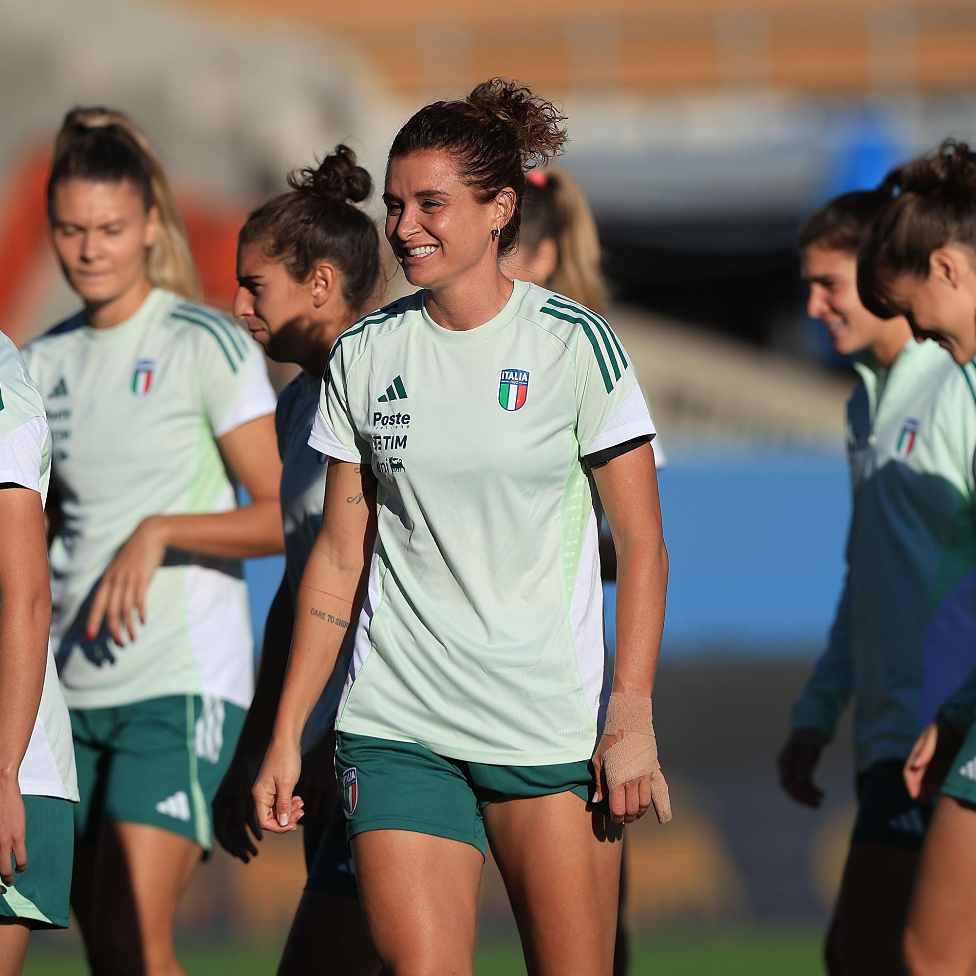 Verso la nuova sfida con la Bielorussa: la rifinitura della Nazionale Femminile al 'Franchi'