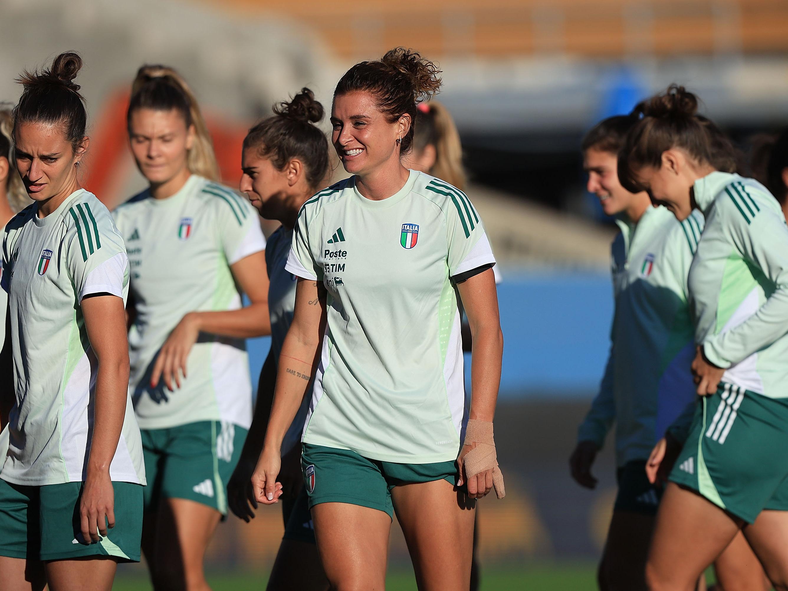Verso la nuova sfida con la Bielorussa: la rifinitura della Nazionale Femminile al 'Franchi'