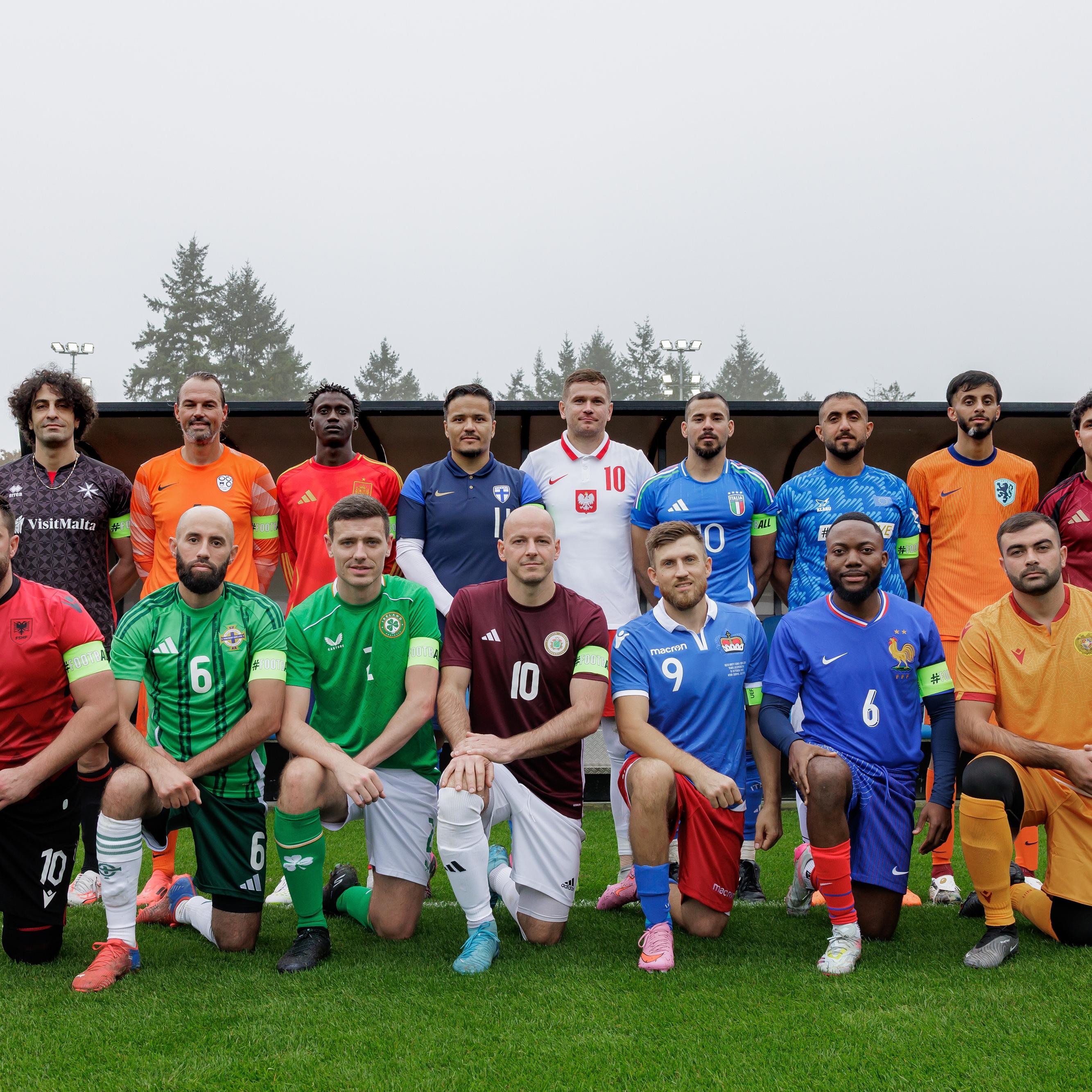 All set for the Unity EURO Cup 2026 on 15 October in Coverciano, with Italy among the 22 participating teams