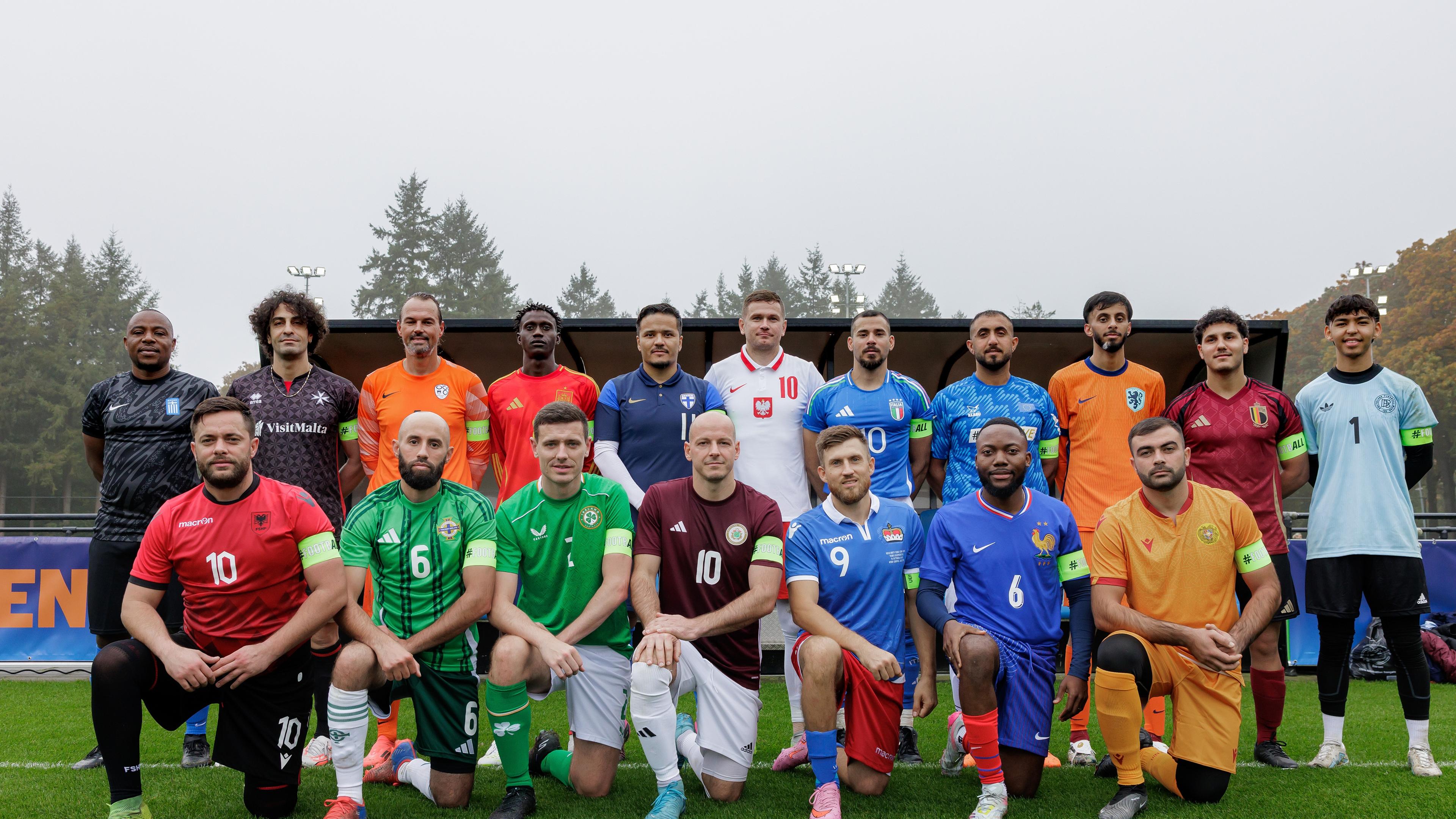 All set for the Unity EURO Cup 2026 on 15 October in Coverciano, with Italy among the 22 participating teams