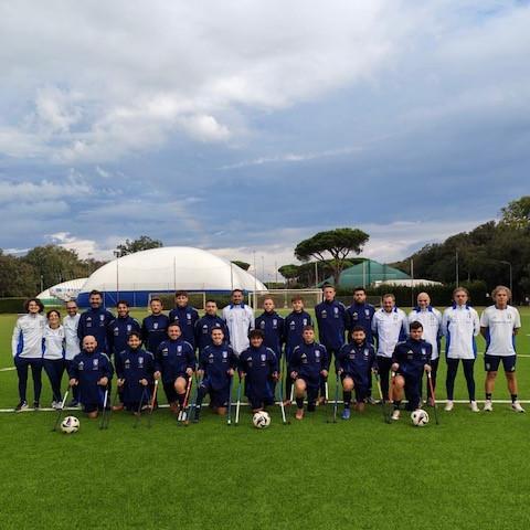 Calcio Amputati: la Nazionale si è radunata a Tirrenia in preparazione al Mondiale di novembre