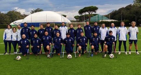 Calcio Amputati: la Nazionale si è radunata a Tirrenia in preparazione al Mondiale di novembre