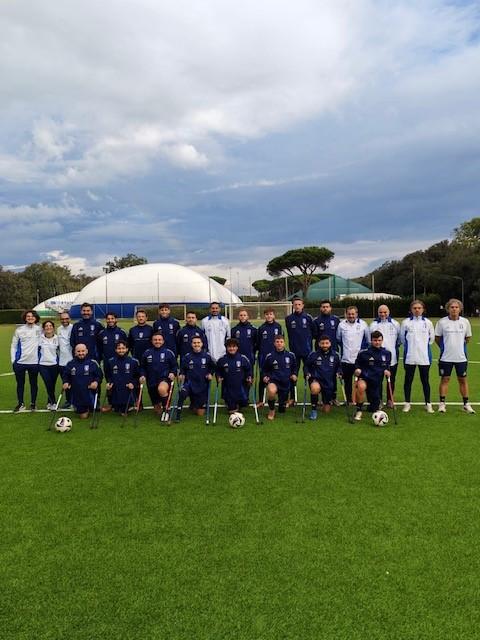 Calcio Amputati: la Nazionale si è radunata a Tirrenia in preparazione al Mondiale di novembre