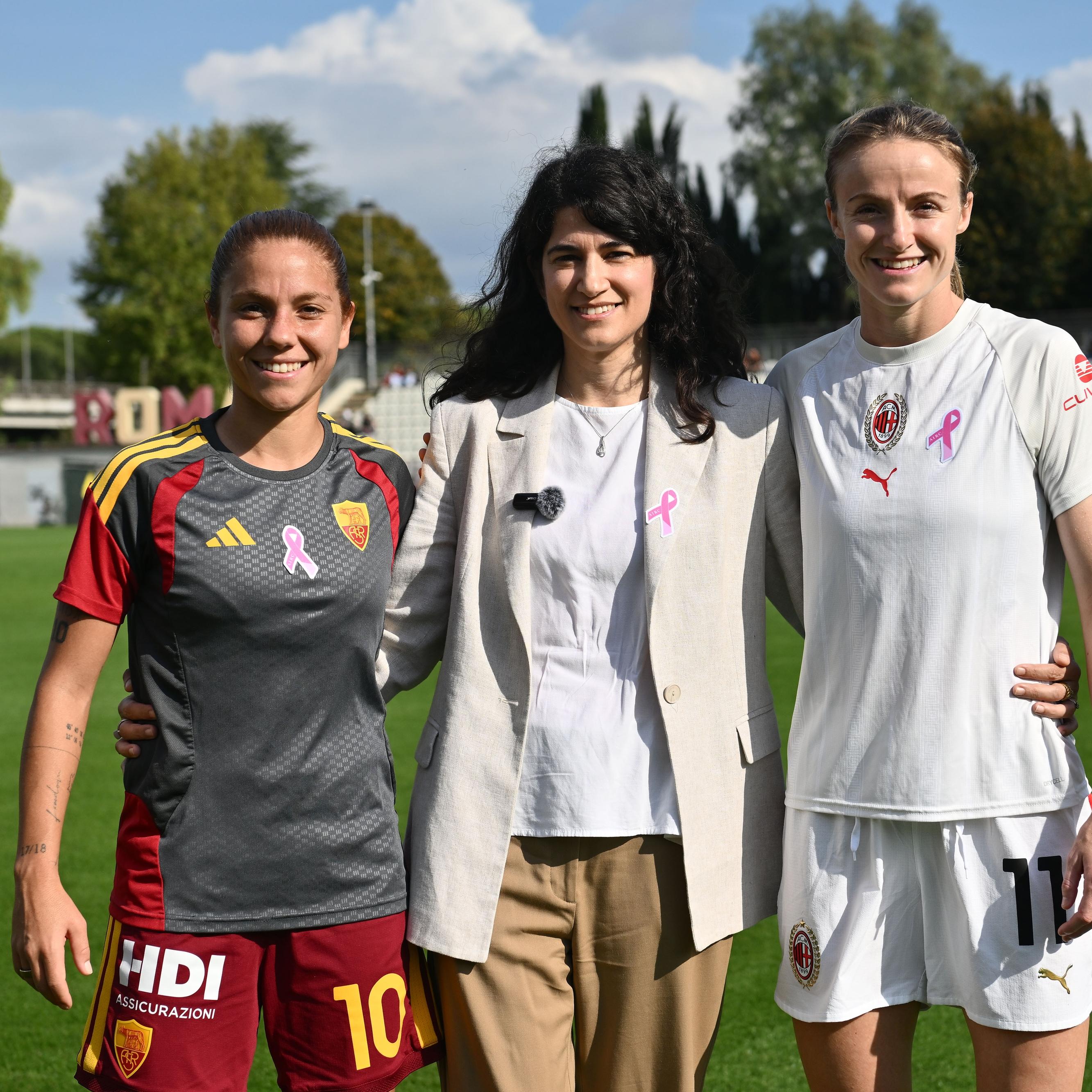 Serie A Women in campo con AIRC: due ricercatrici ospiti a Sassuolo e Roma. “Importante parlare di prevenzione dei tumori anche alle nuove generazioni”