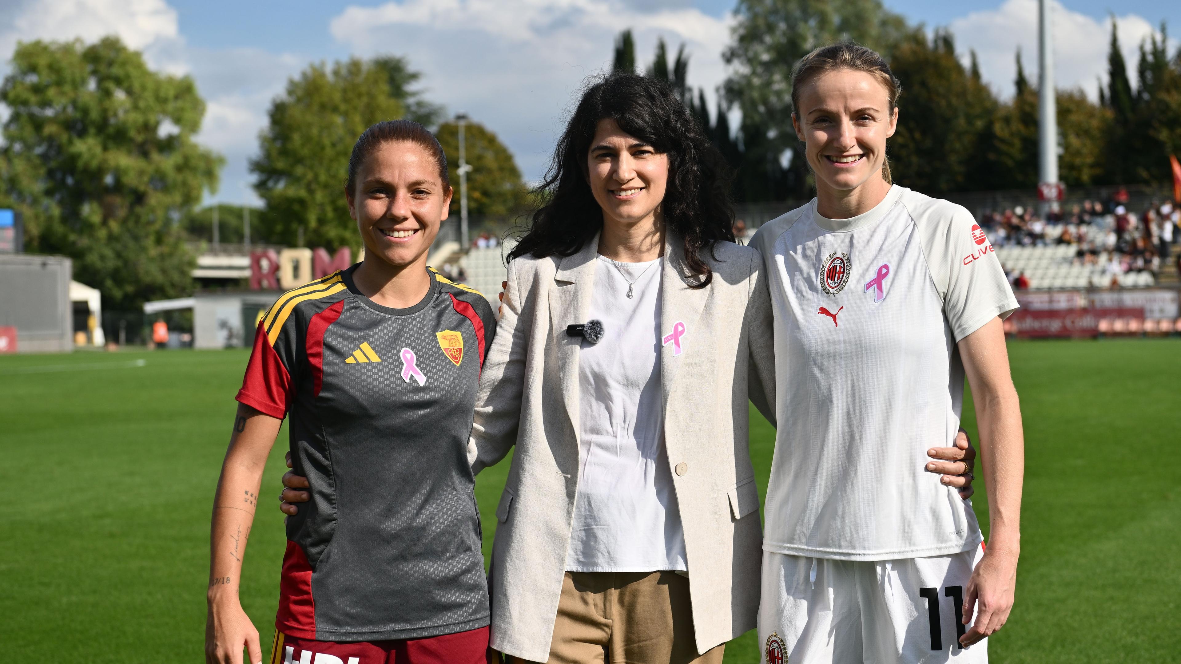 Serie A Women in campo con AIRC: due ricercatrici ospiti a Sassuolo e Roma. “Importante parlare di prevenzione dei tumori anche alle nuove generazioni”