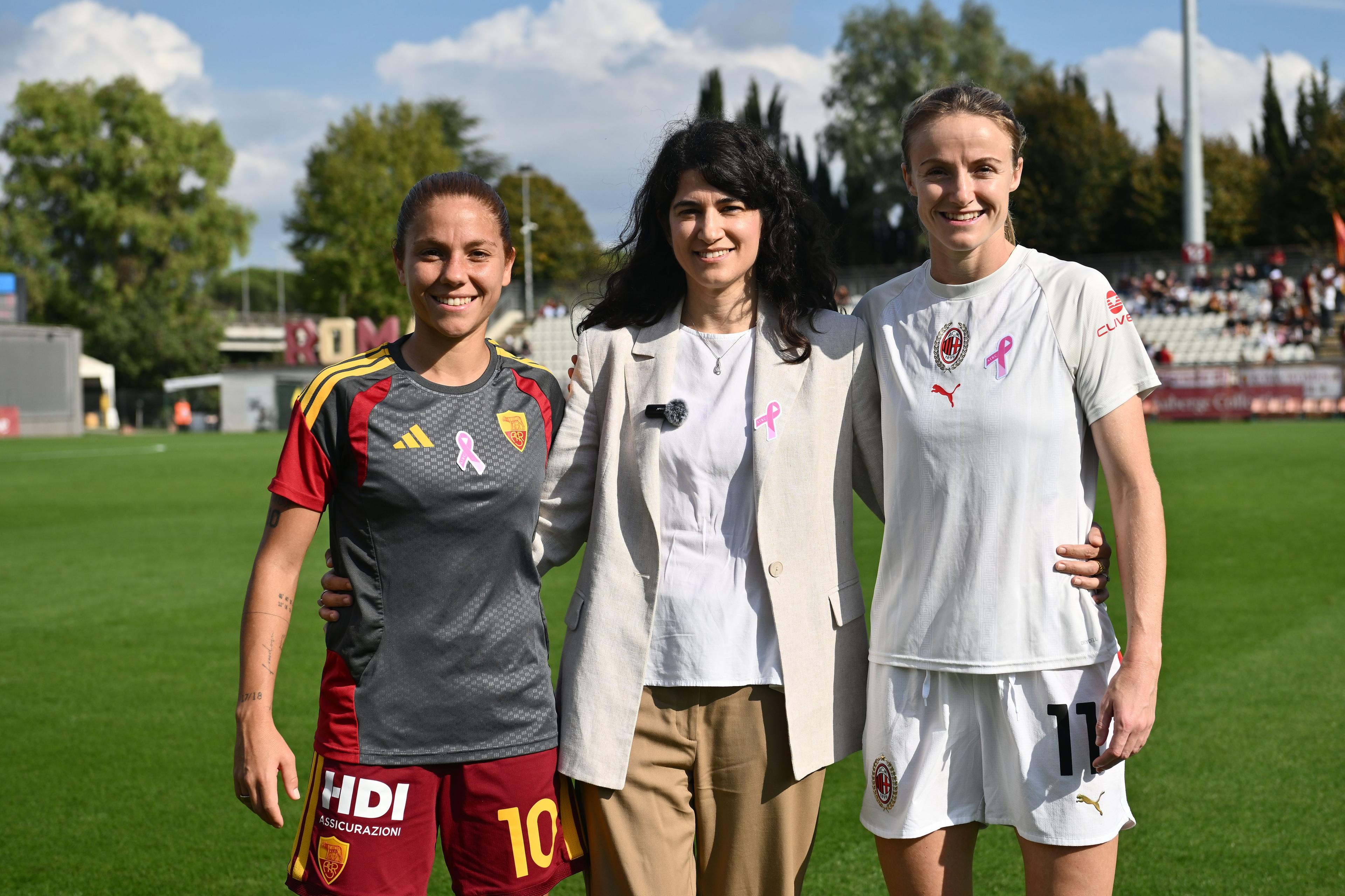 Serie A Women in campo con AIRC: due ricercatrici ospiti a Sassuolo e Roma. “Importante parlare di prevenzione dei tumori anche alle nuove generazioni”