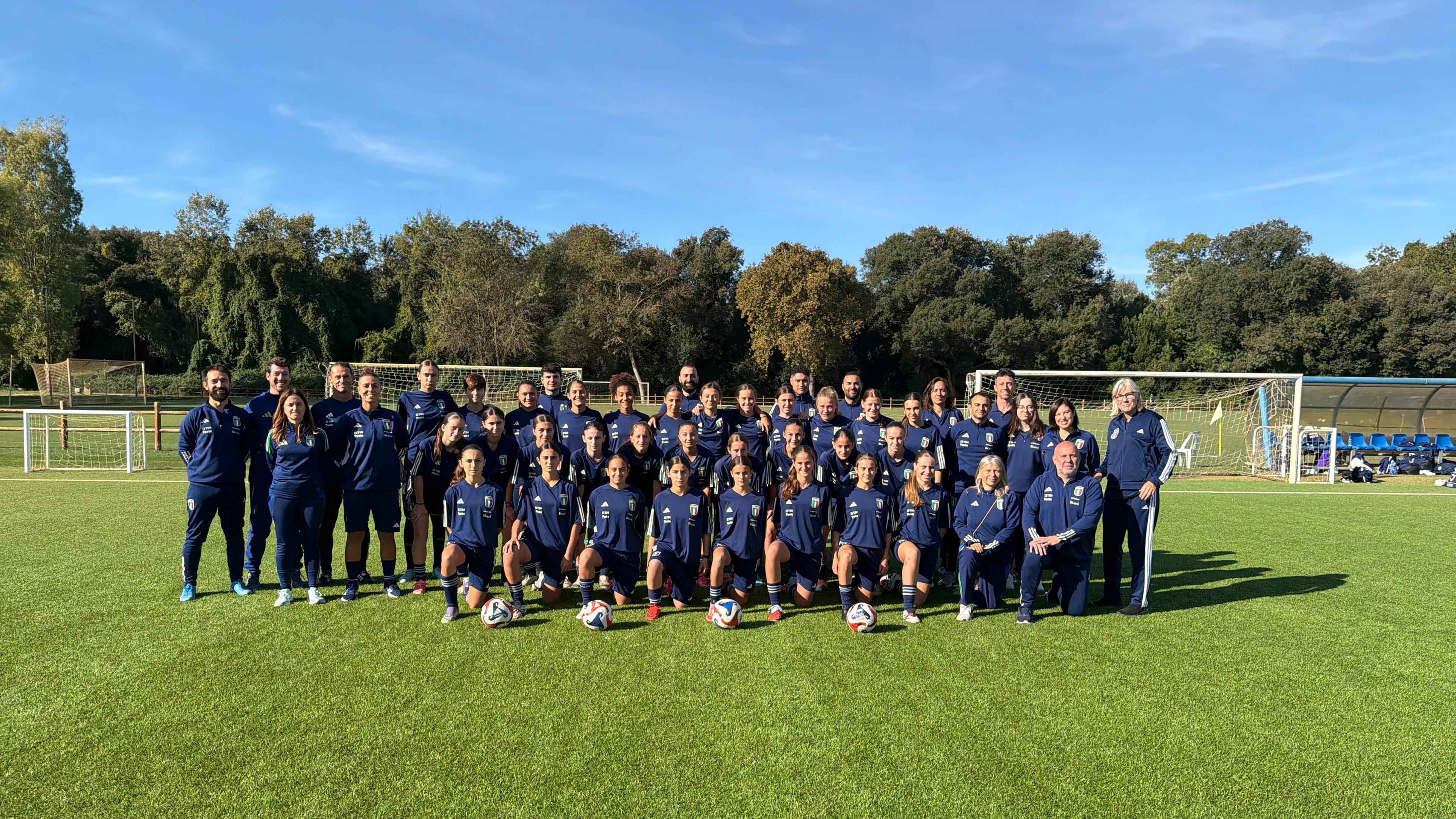 Calcio+ Under 15 Femminile, a Tirrenia cinque giorni di sport, formazione e valori azzurri