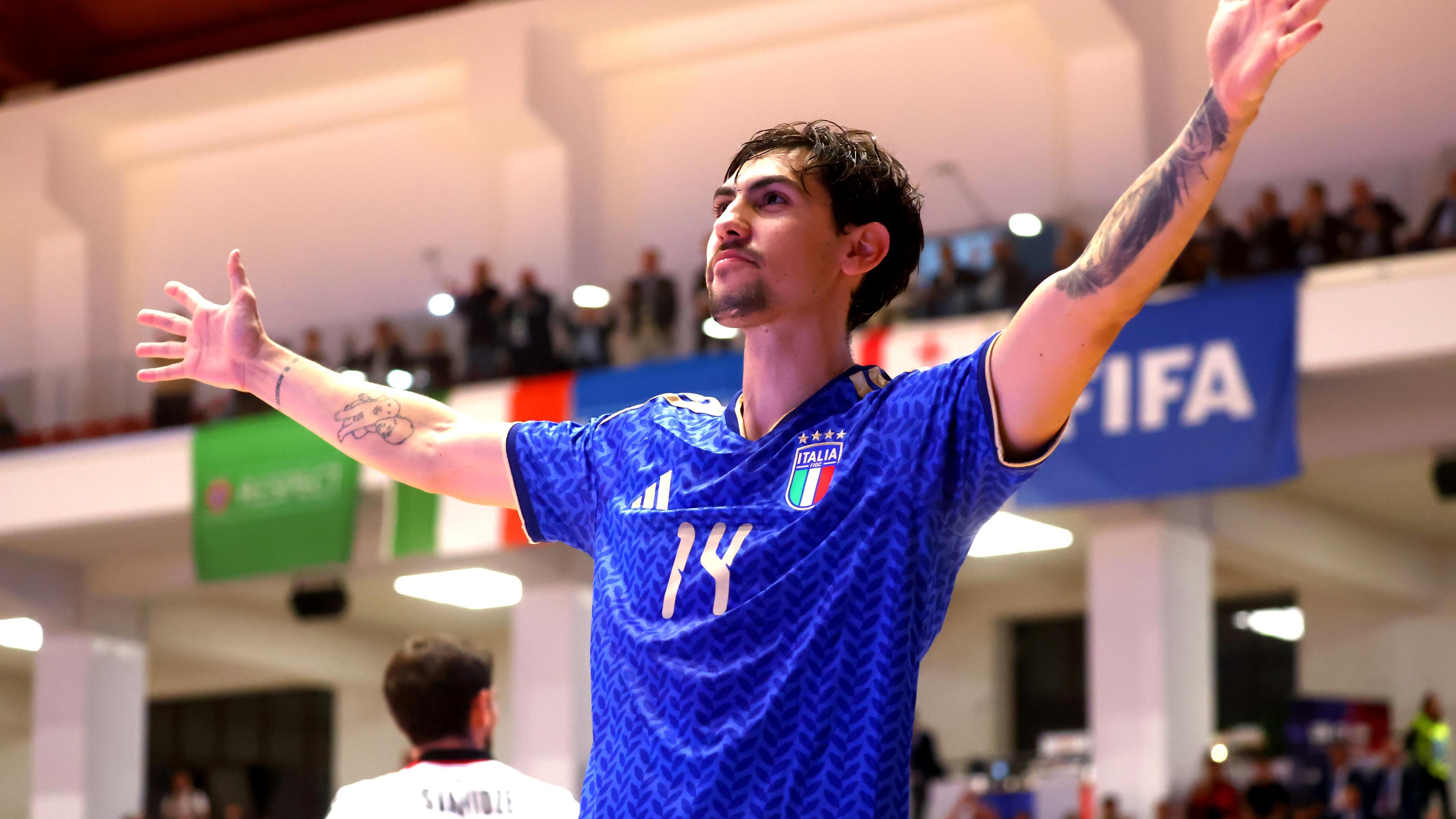 Qualificazione al Mondiale, l’Italfutsal sorride: gli Azzurri battono 3-2 la Georgia