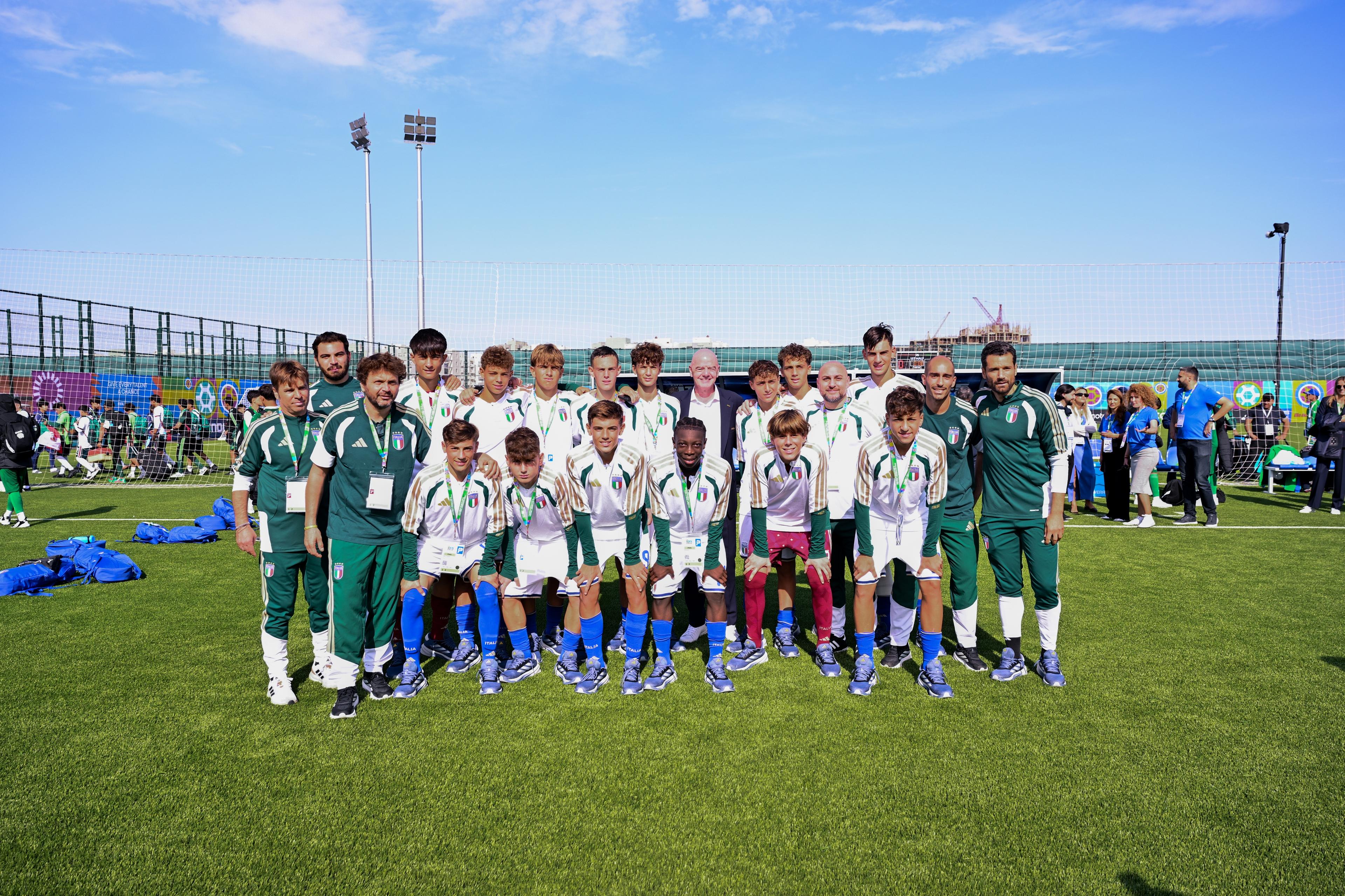 Nazionale Under 15, Gianni Infantino