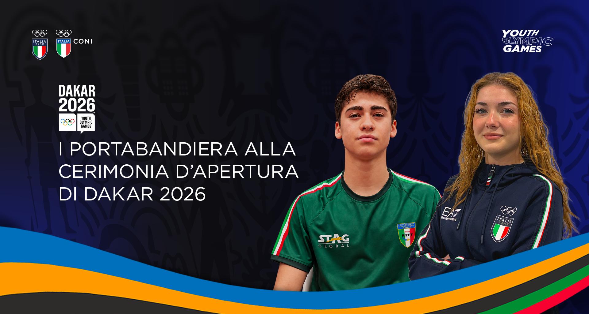 Ilenia Moro sarà portabandiera alla cerimonia d’apertura dei Giochi Olimpici Giovanili di Dakar