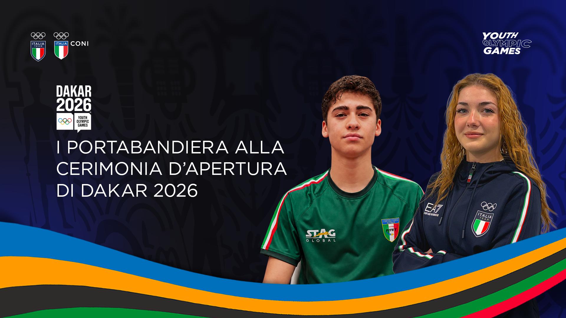 Ilenia Moro sarà portabandiera alla cerimonia d’apertura dei Giochi Olimpici Giovanili di Dakar