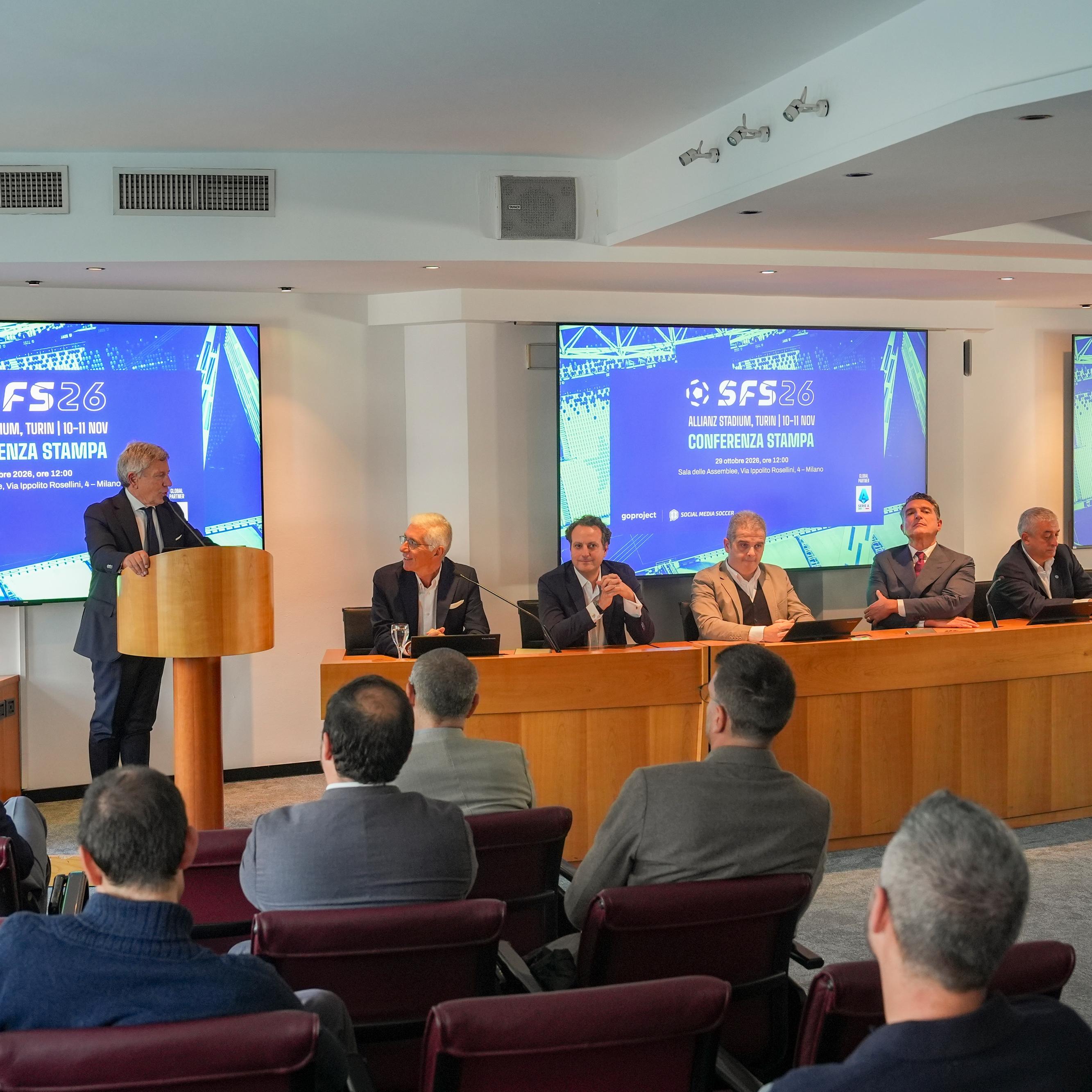Martedì 10 e mercoledì 11 novembre a Torino l’edizione 2026 del Social Football Summit: tra le speaker anche la presidente Federica Cappelletti